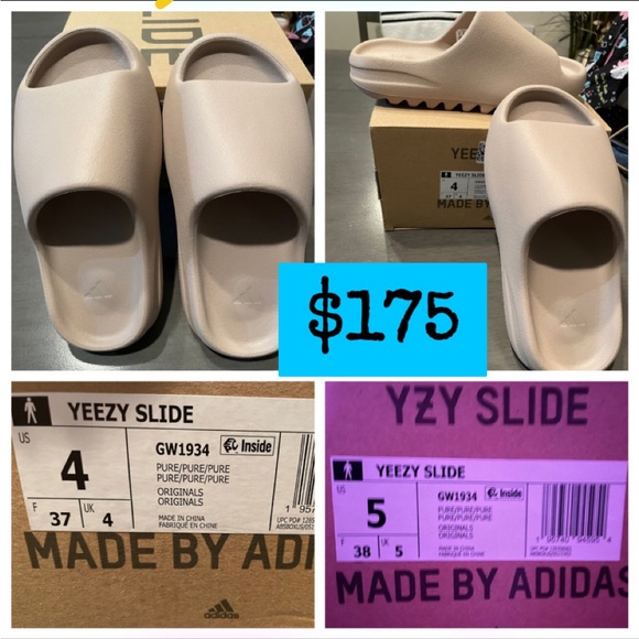 adidas Yeezy Slide Pure (Restock Pair) released in
December of 2021 - Picture 7 of 7